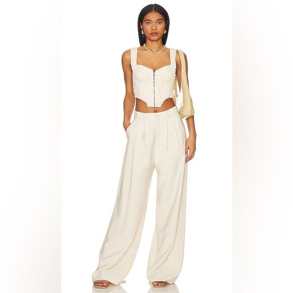 REVOLVE x NBD Donnie bustier in cream medium - Picture 4 of 15